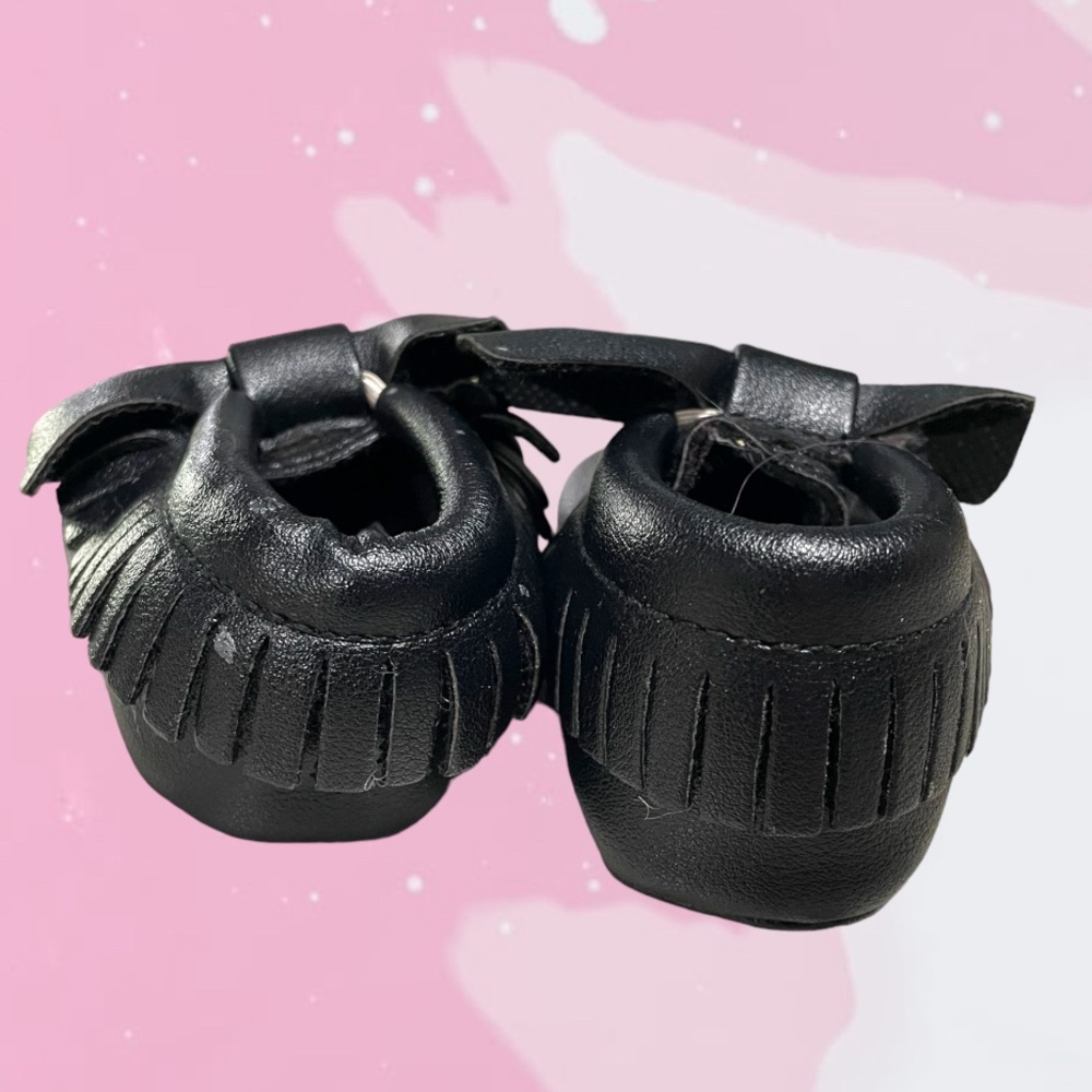 Romirus Baby Glitter Heart Moccasins size 1 - Picture 2 of 4